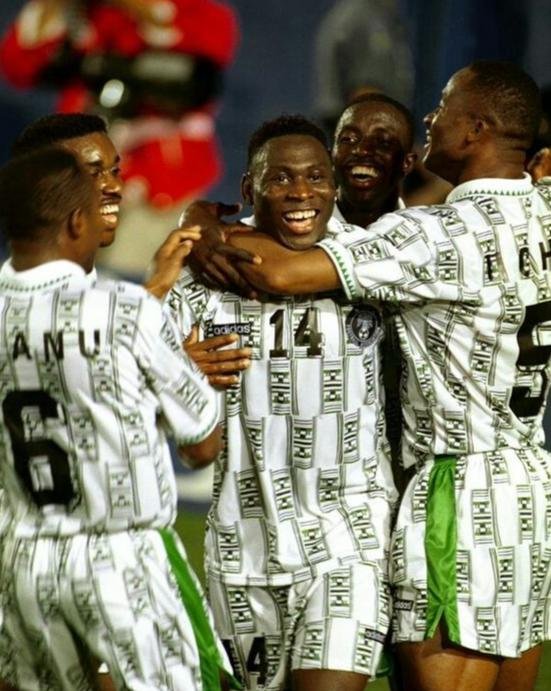 history of Nigeria jersey