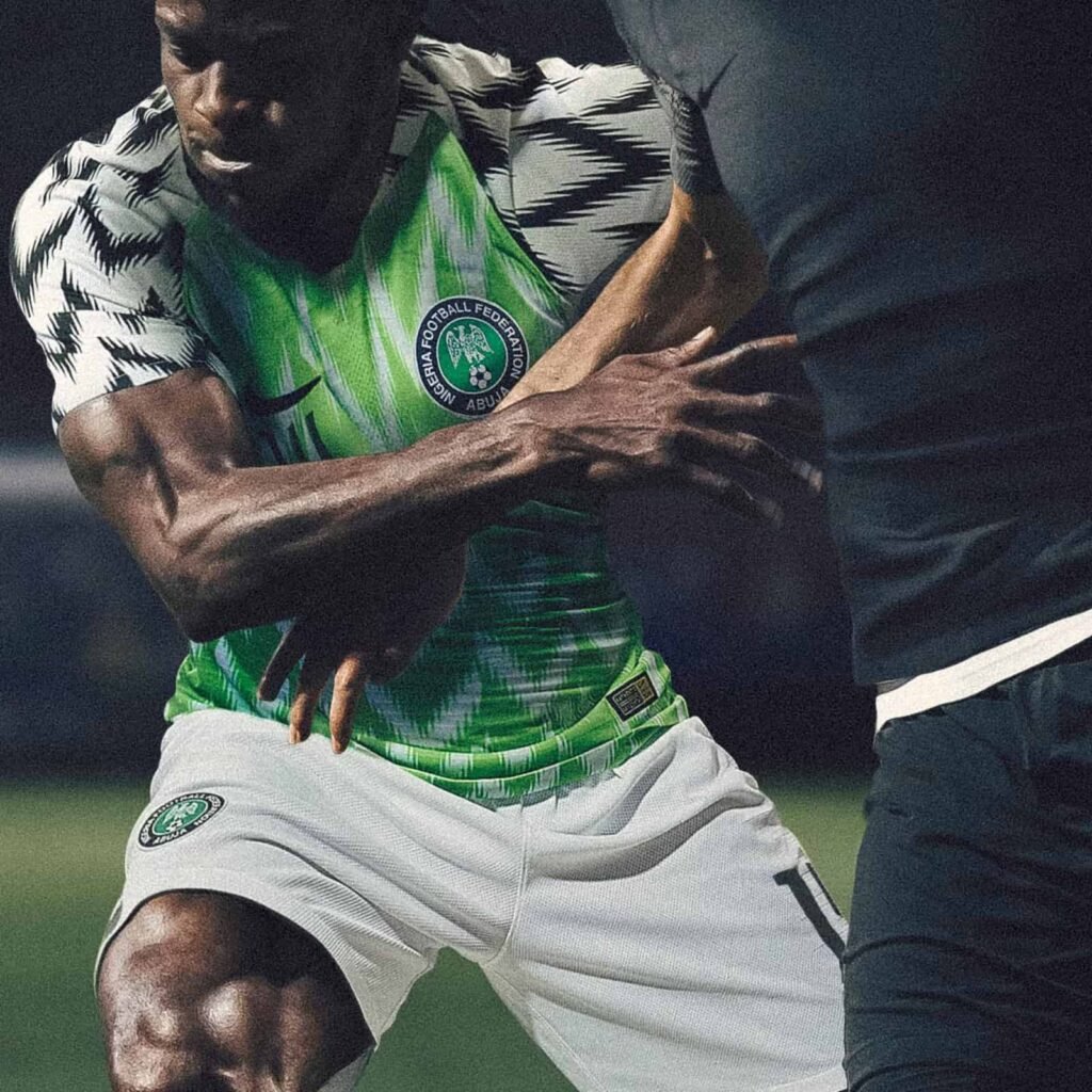 2018 Nigeria jersey World Cup kit fashion streetwear styling inspired by football culture