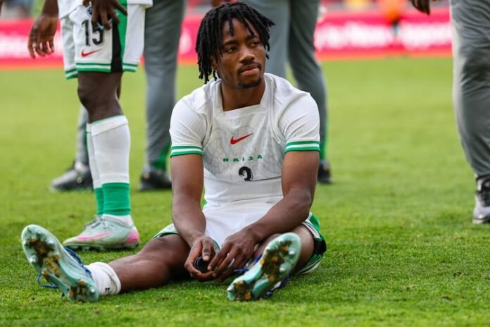 Benjamin Fredrick of Brentford and Nigeria during his football career