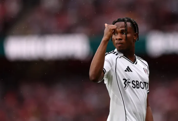 Samuel Chukwueze in AC Milan training under Rúben Amorim