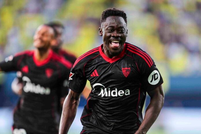 Akor Adams Venezia transfer as the Super Eagles striker completes a record €23 million move to Serie A club Venezia from Sevilla.