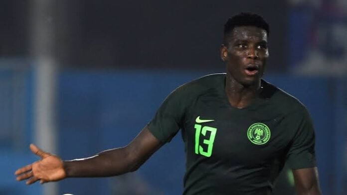 Paul Onuachu Nigeria striker during his football career