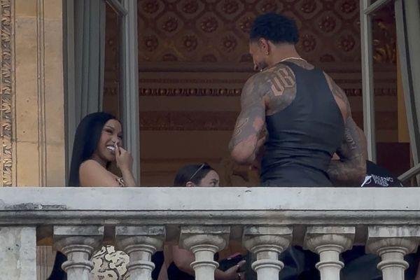 maduka okoye cardi b paris fashion week